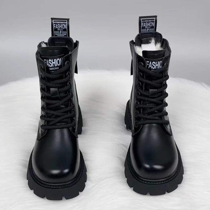 Womens Stylish Padded Insulated Boots With Thick Soles foto 3
