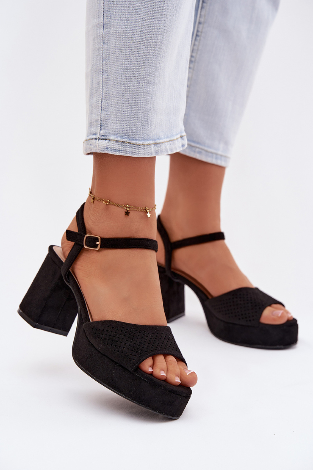 Sandalen op hak Step in style