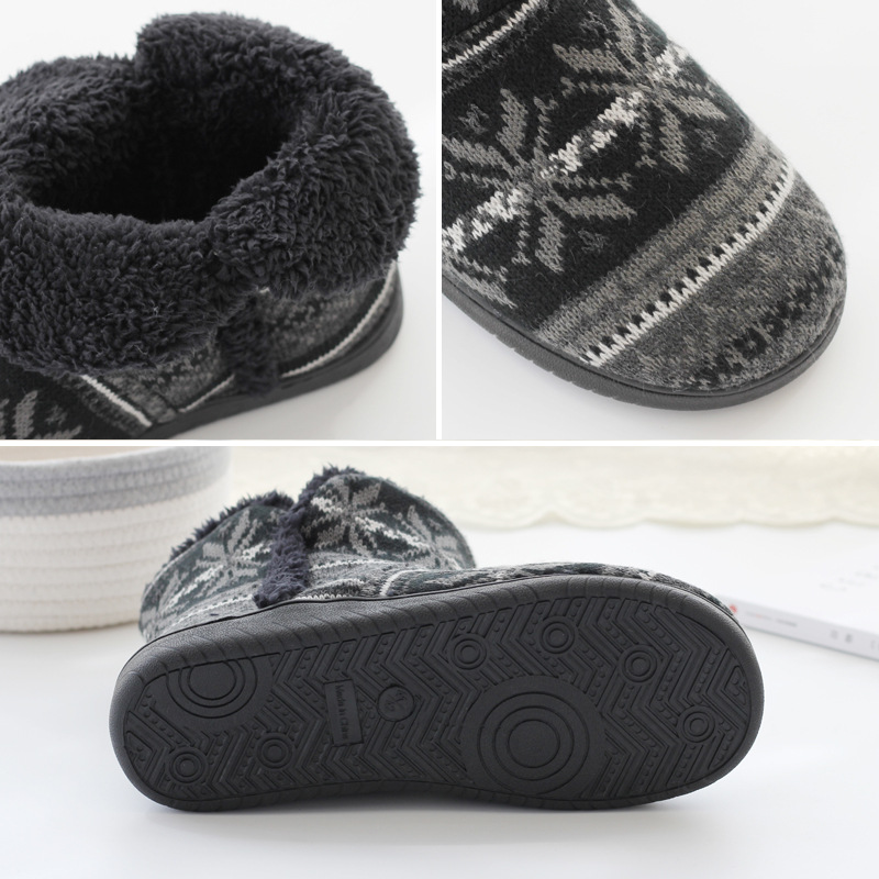 Bag Heel Household Boots Thick-soled Cotton Slippers
