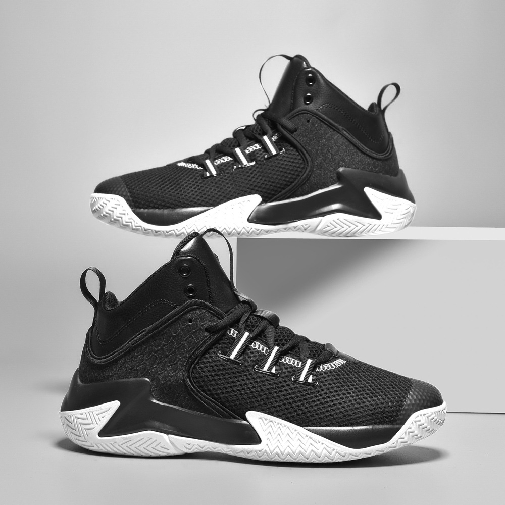 Practical Training High-top Wear-resistant Shock Absorption Anti-collision Sports Casual Shoes foto 4