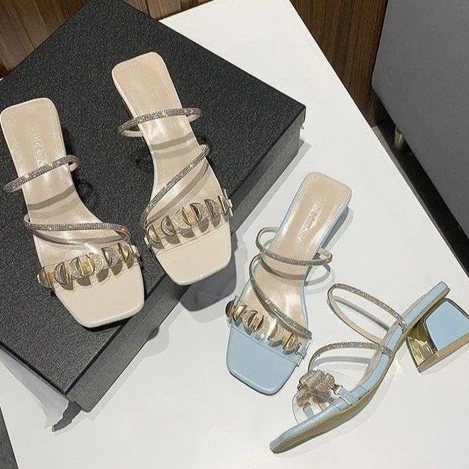 Women's Dignified Rhinestone Sandals foto 2