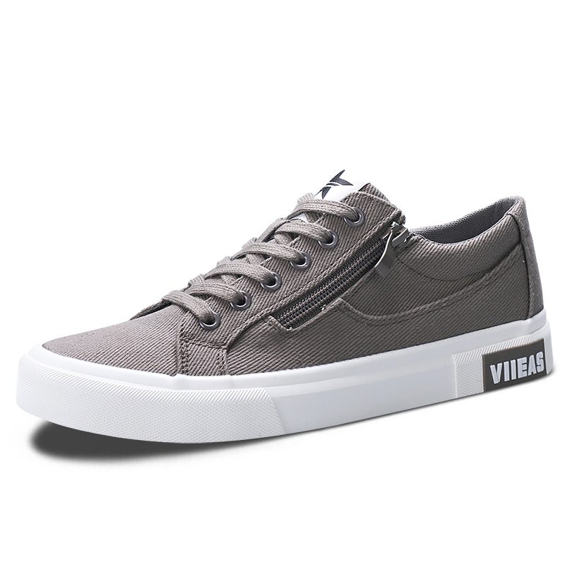 Men's Shoes Sports Casual Borad Shoes Breathable All-match Canvas Shoes foto 2