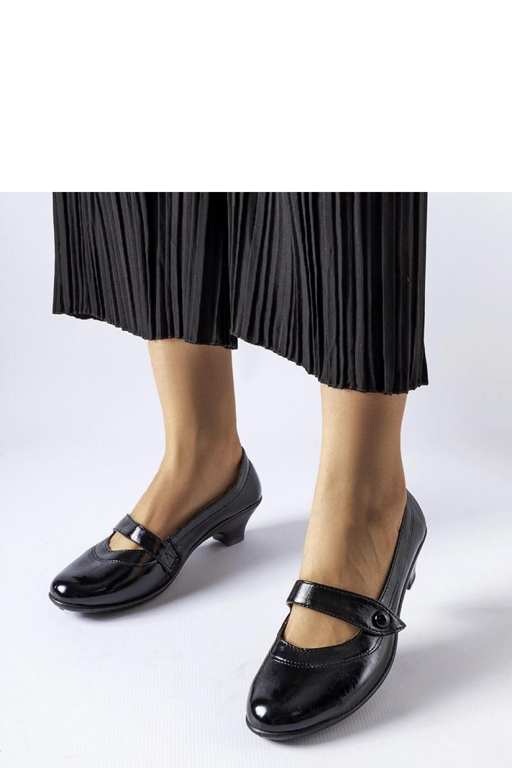 Pumps met dikke hak Solea