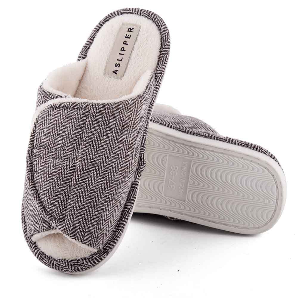 Men's And Women's Velcro Adjustable Open Slippers foto 4