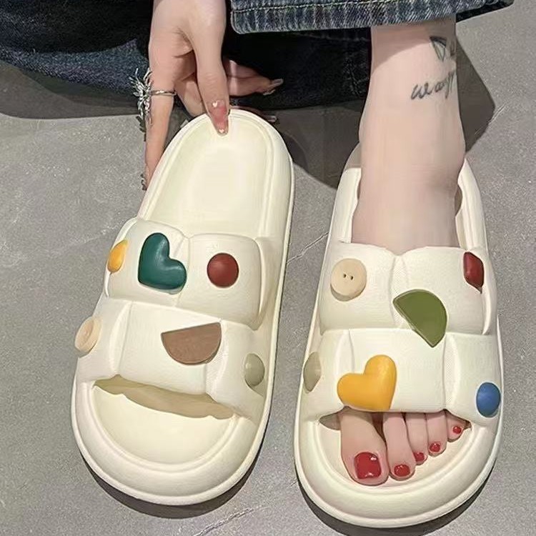Home Advanced Sense Non-slip Deodorant Couple Home Summer Slippers foto 3