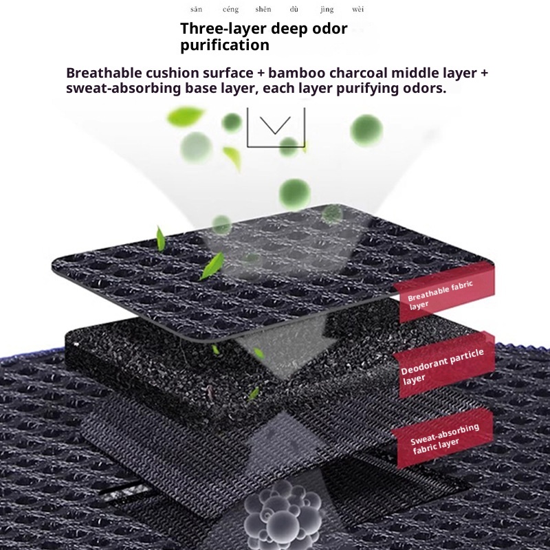 Insole Deodorant And Sweat-absorbing Clean And Comfortable Breathable foto 4