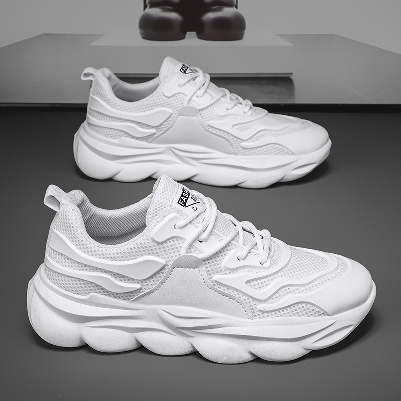 Lightweight And Breathable Men's Thick-soled Height-increasing Sneakers foto 2