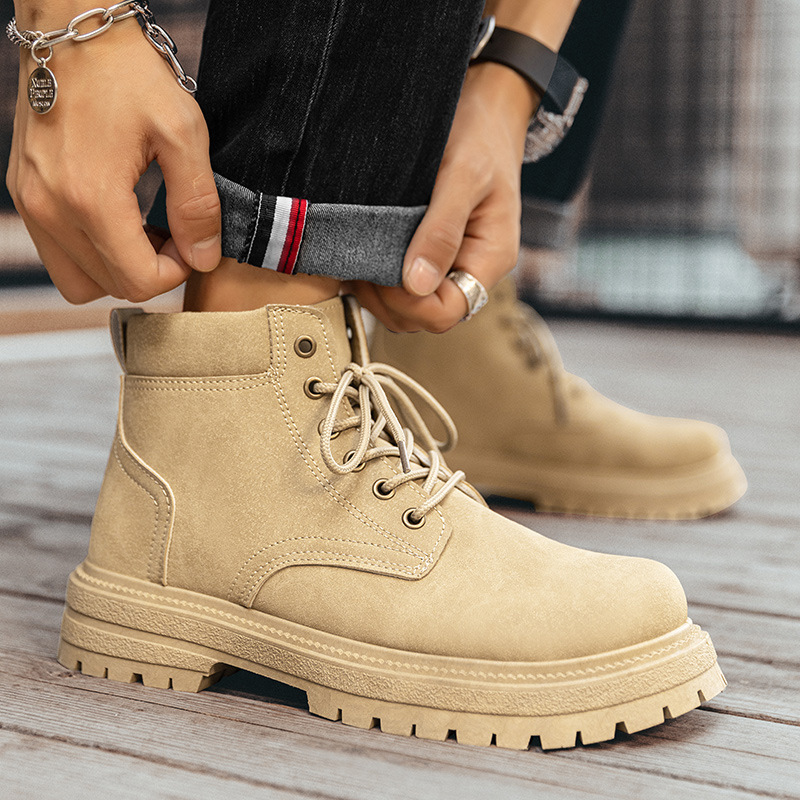 Men's Casual Fashionable All-Match Dr Martens Boots foto 2