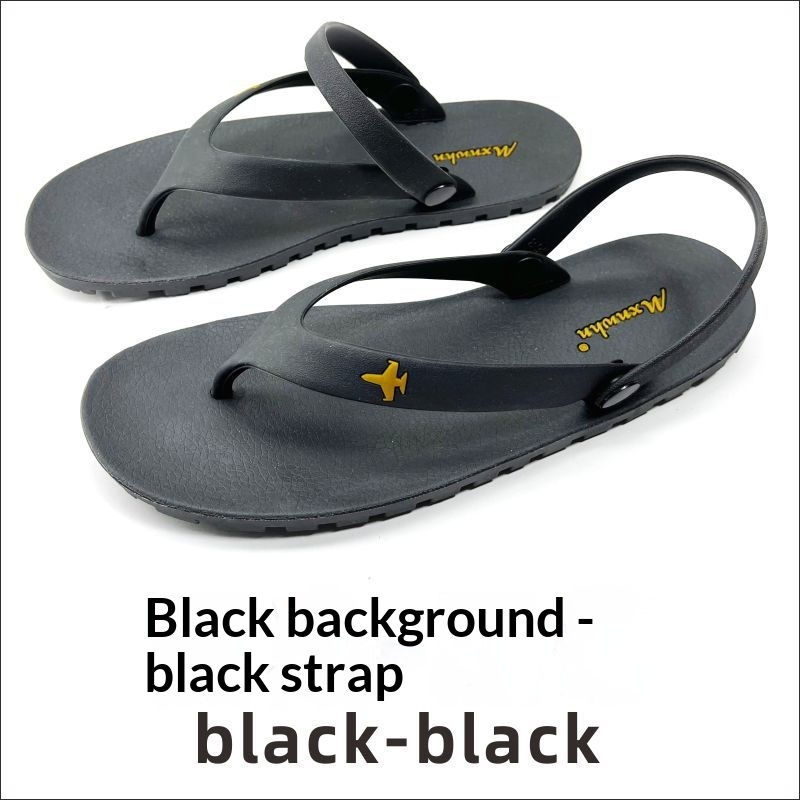 Thai Men's Sandals Tire-rubber Flip-flops foto 2