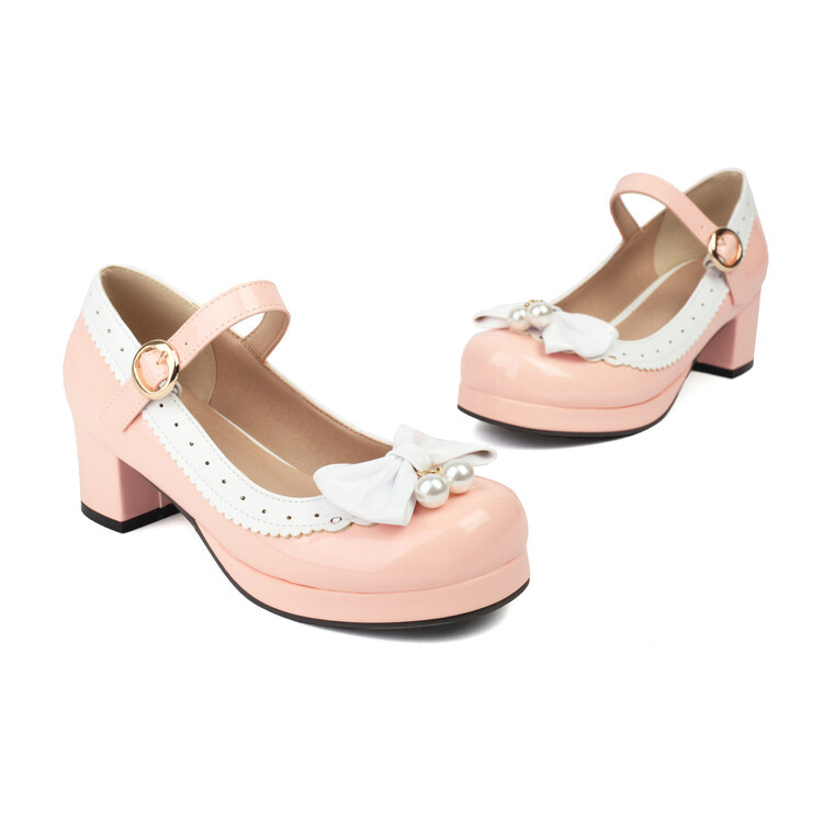 Spring Summer New Mary Jane High Heels foto 3
