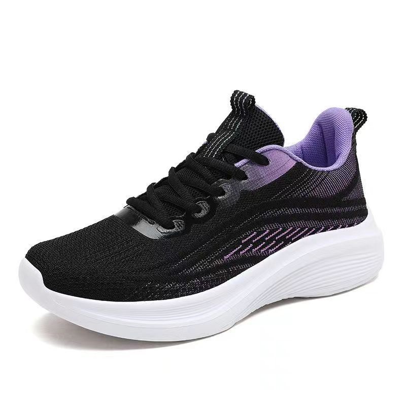 Light Mesh Breathable All-match Anti-skid Shock Absorption Soft Bottom Running Shoes foto 5