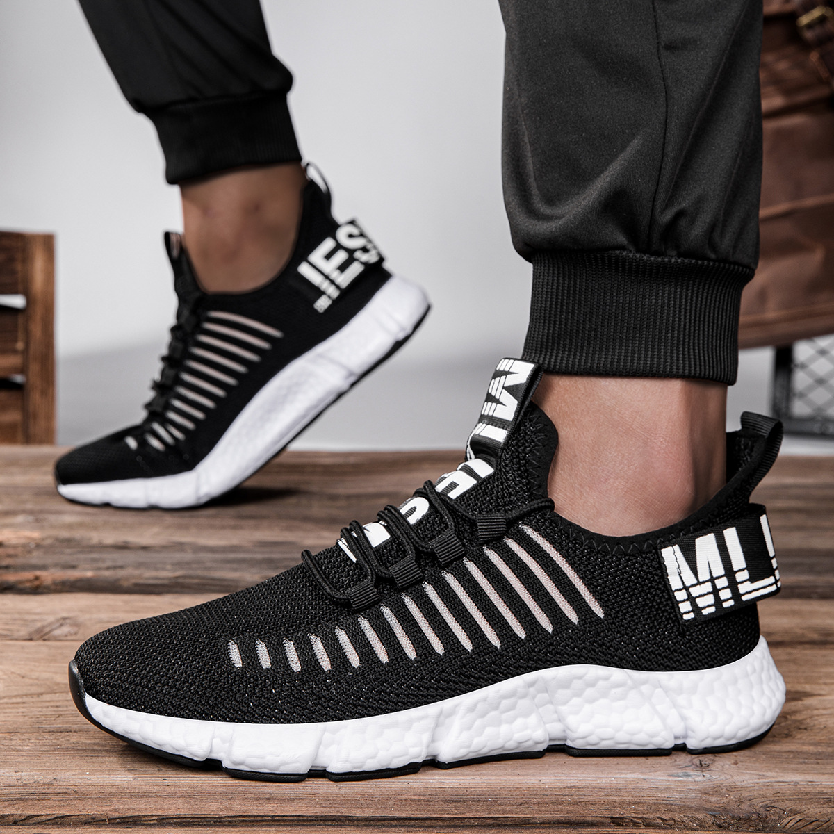 Couple's Breathable Casual Sneaker Hollow Running foto 4