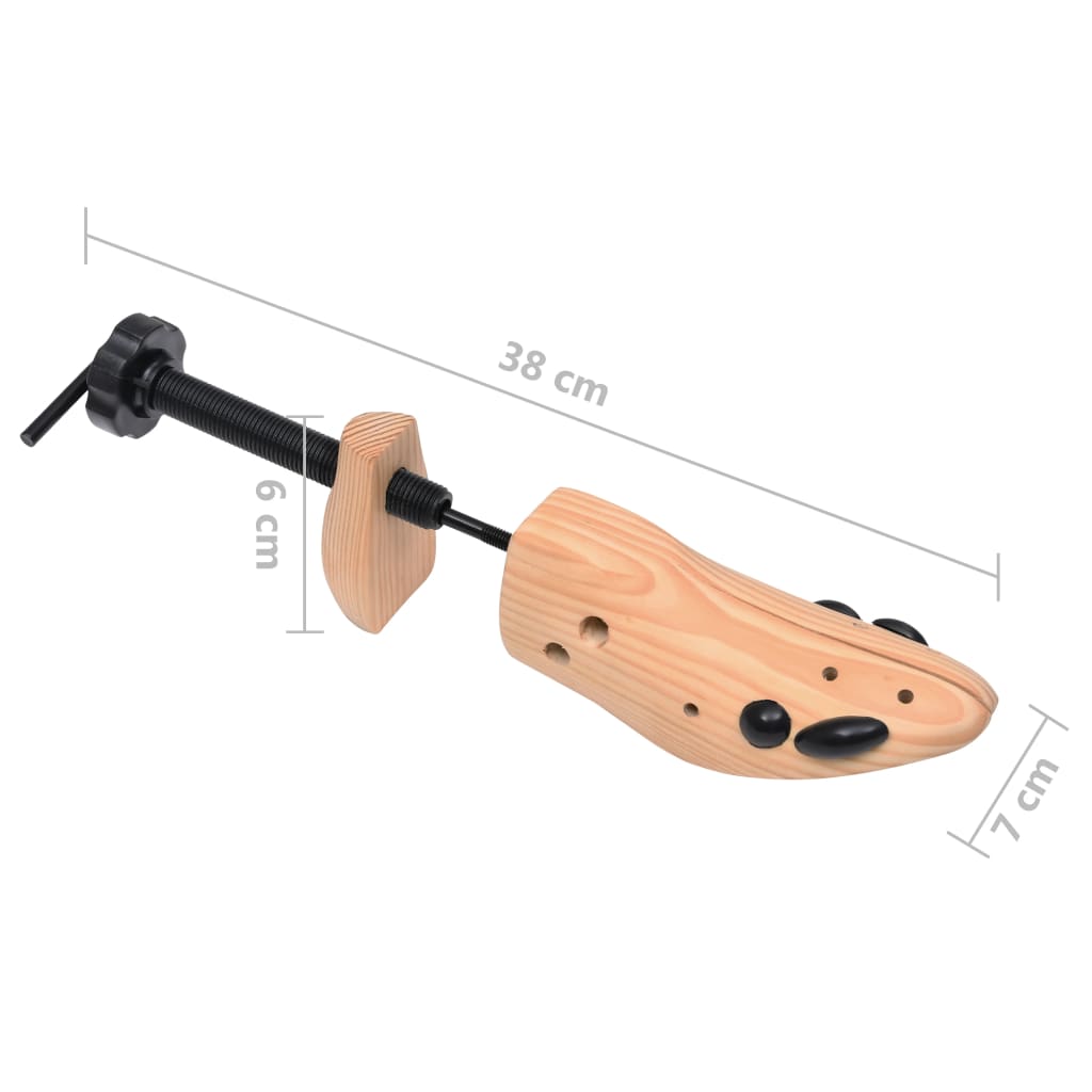 Shoe Trees Size 36-40 Solid Pine Wood Shoe Trees foto 4