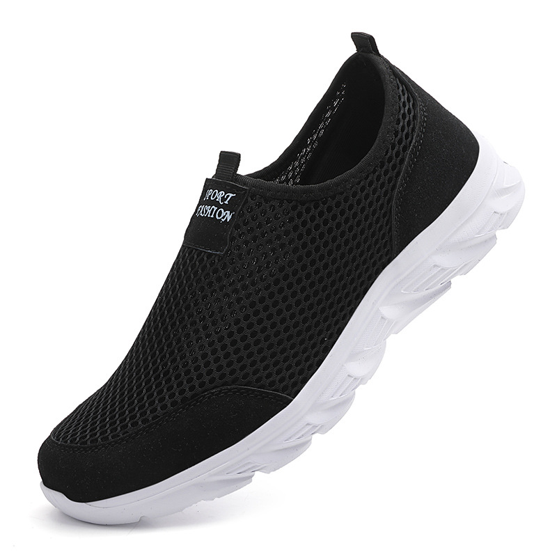 Men's Summer Mesh Slip-on Breathable Sneaker Lightweight Travel Shoes foto 4