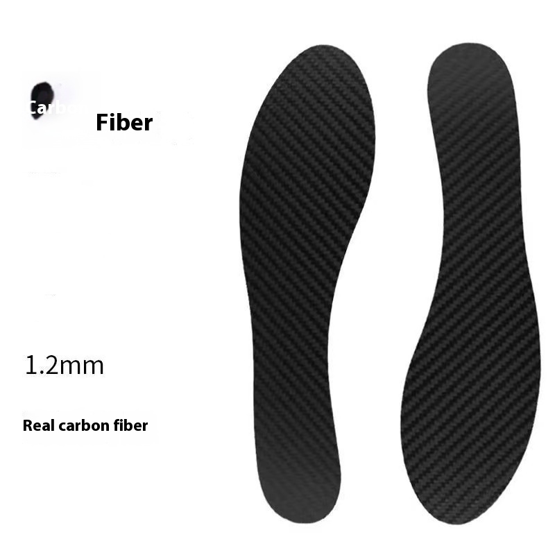 Full Palm Carbon Fiber Insoles Arch Support Shoeboard foto 4