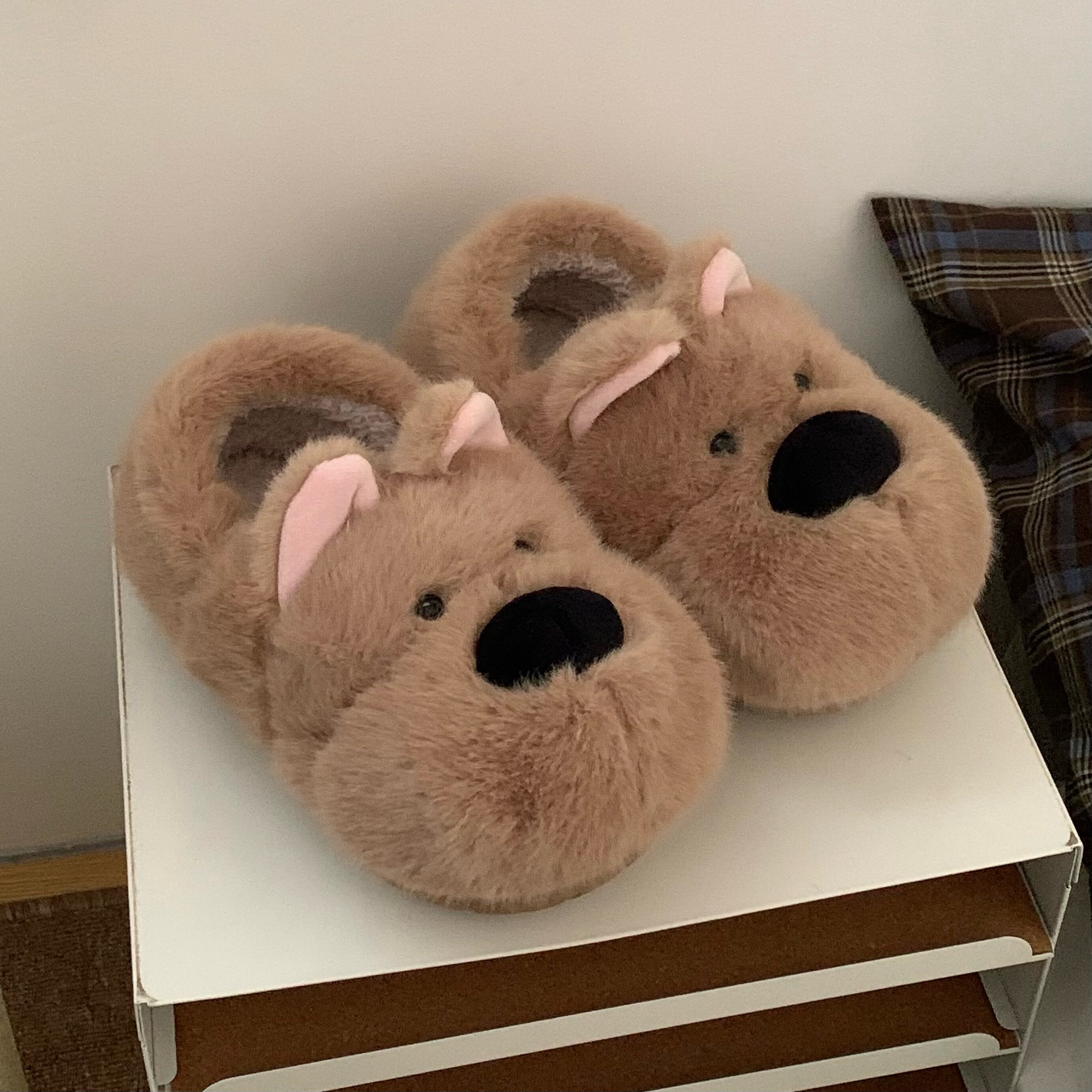 Cartoon West Highland Terrier Home Cotton Slippers foto 5