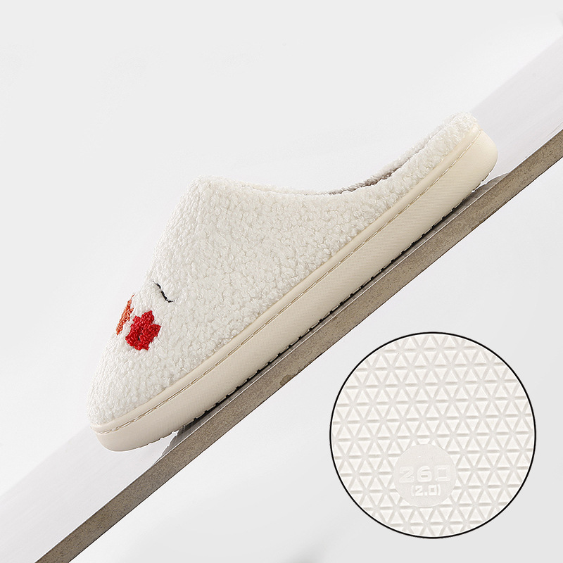 Women's Warm Winter Cotton Slippers With Thick Soft Sole And Anti-Slip foto 5