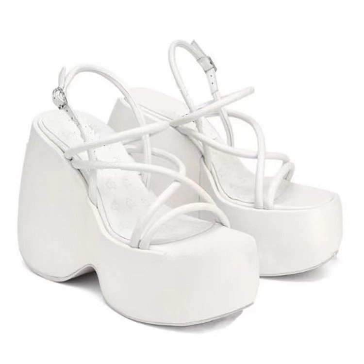 SpringSummer New Womens Stylish French-Style Sandals For Outwear foto 3