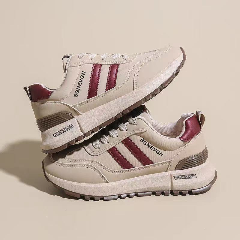 Womens Versatile Lightweight Soft-soled Non-slip Shock-absorbing Athletic Shoes foto 5