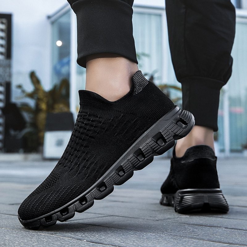 Slip-on Plus Size Flying Woven Women's Shoes foto 5