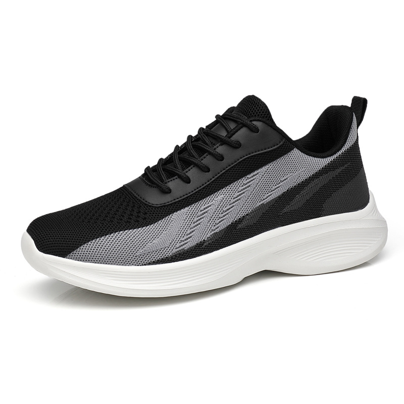 New Summer Breathable Mesh Shoes Flying Woven Casual All-matching Fashionable Sports Shoes foto 5