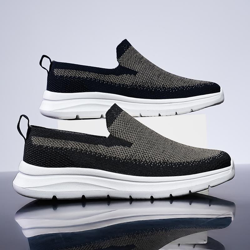 Plus Size Men's Shoes Mesh Breathable Soft Bottom Leisure foto 3