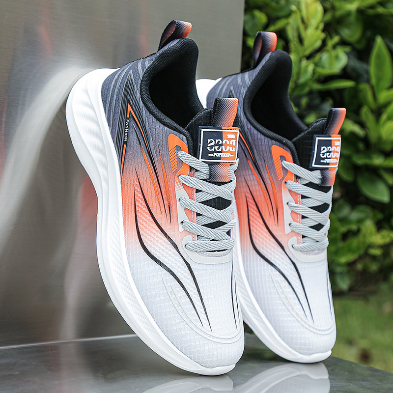 Mens Soft-soled Leather Waterproof Casual Athletic Shoes foto 3