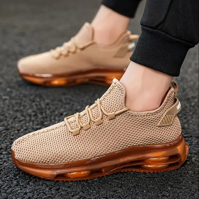 Trendy Breathable Soft Bottom Men's Casual Sneaker foto 2
