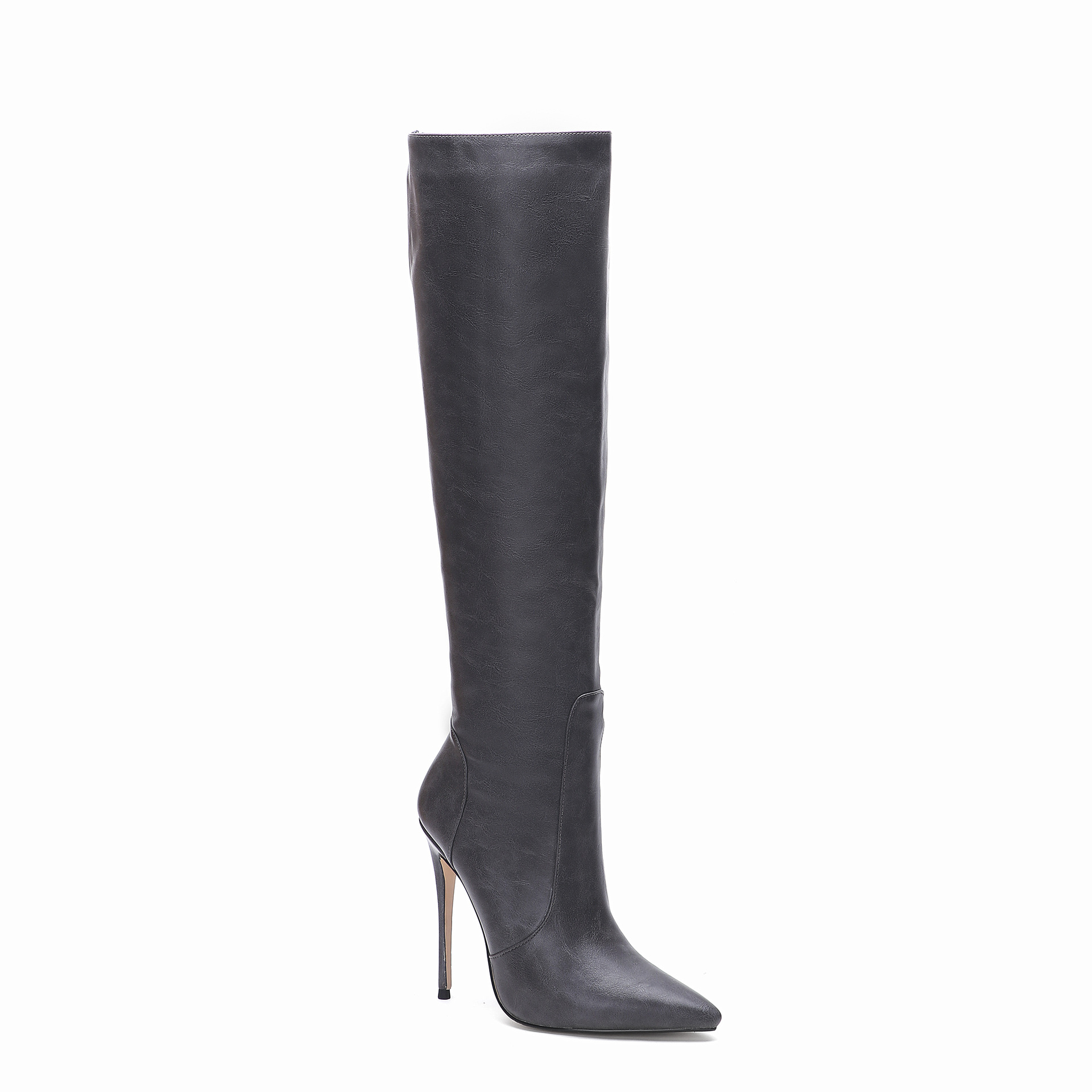New Small Wide High Stiletto Heel Fashion Boots foto 5