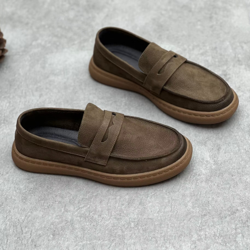 Fashion Personality Men's Casual Leather Shoes foto 3