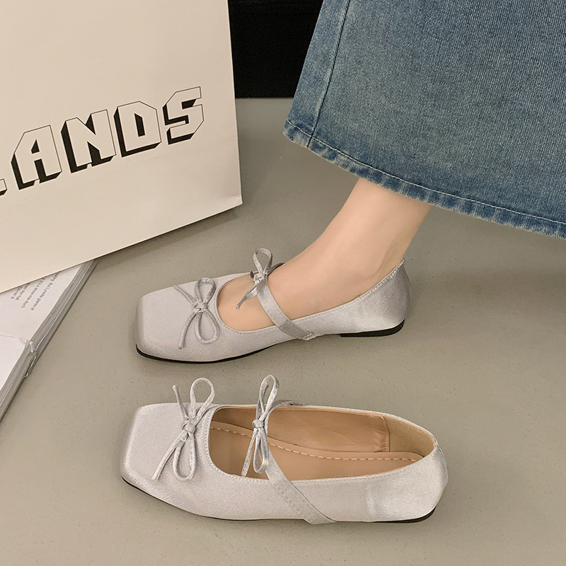 Fashionable All-match Square Head Pumps Women foto 5