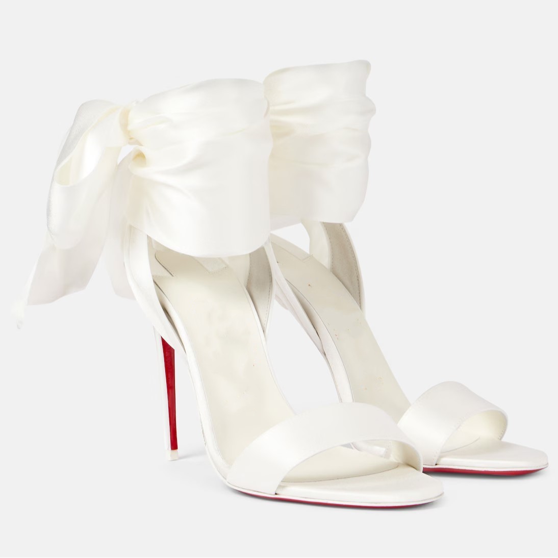 Women's Fashion Satin Bow Open Toe Sandals foto 4