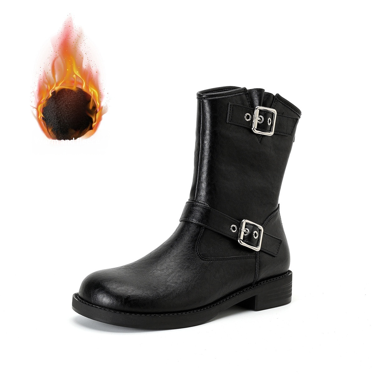 Autumn Womens British Style Boots foto 4