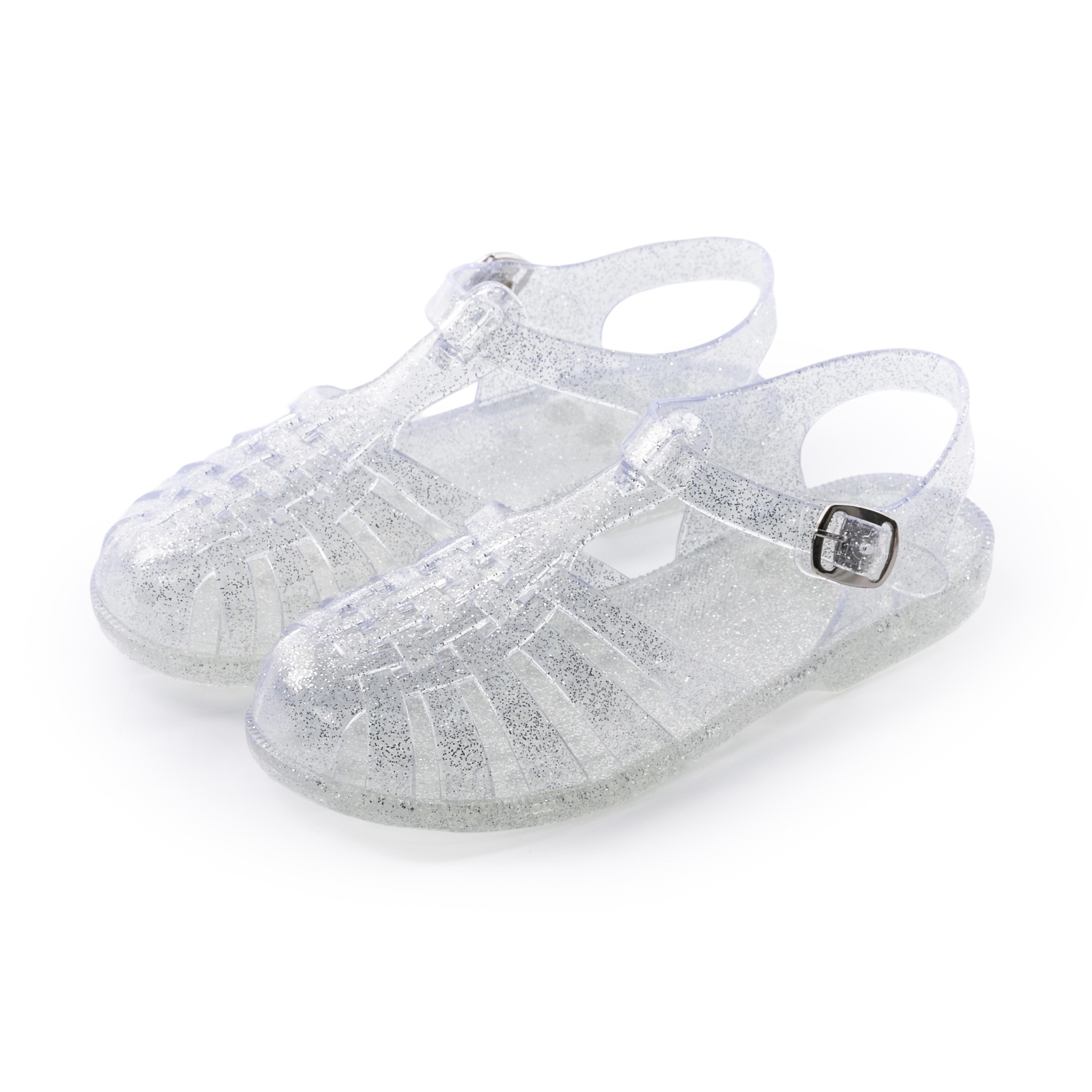 Crystal Flat Hollowed Sandals Roman Shoes Closed Toe Women's Sandals foto 5