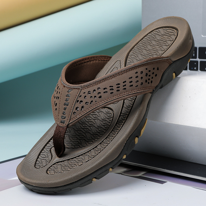 Men Large Slippers Summer Trendy foto 4