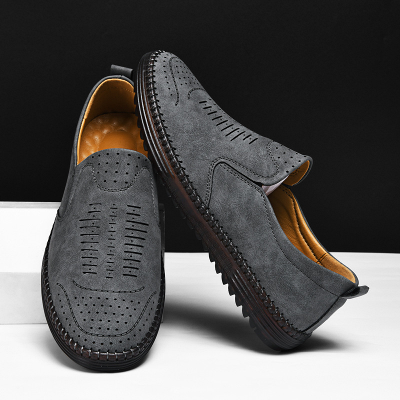 Men's Shoes Outdoor Casual Shoes Slip-on Flat foto 3