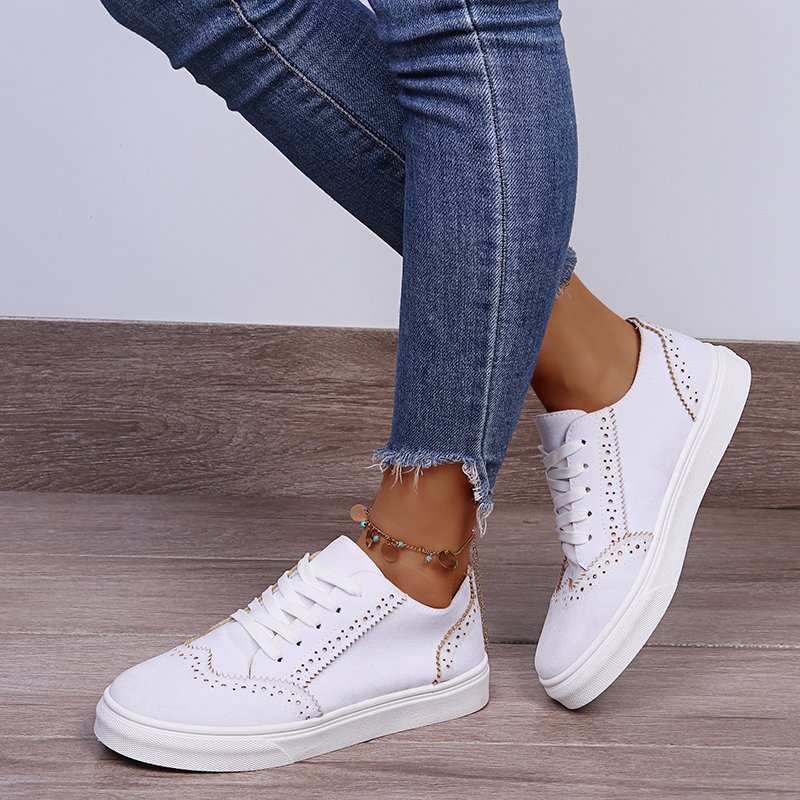 Comfortable Casual Women's Round Toe Flat Solid Color Single Shoes foto 3