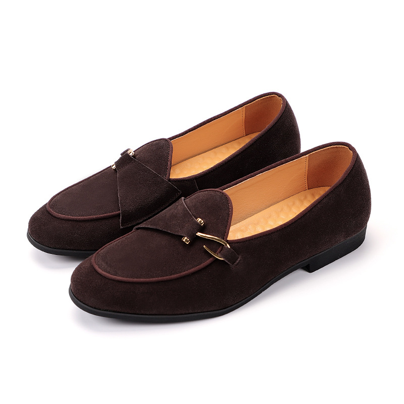 Summer Casual Men Loafers Leather Shoes foto 2