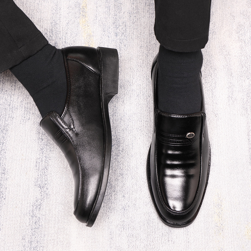 Men's Plus Size Casual Leather Shoes foto 5
