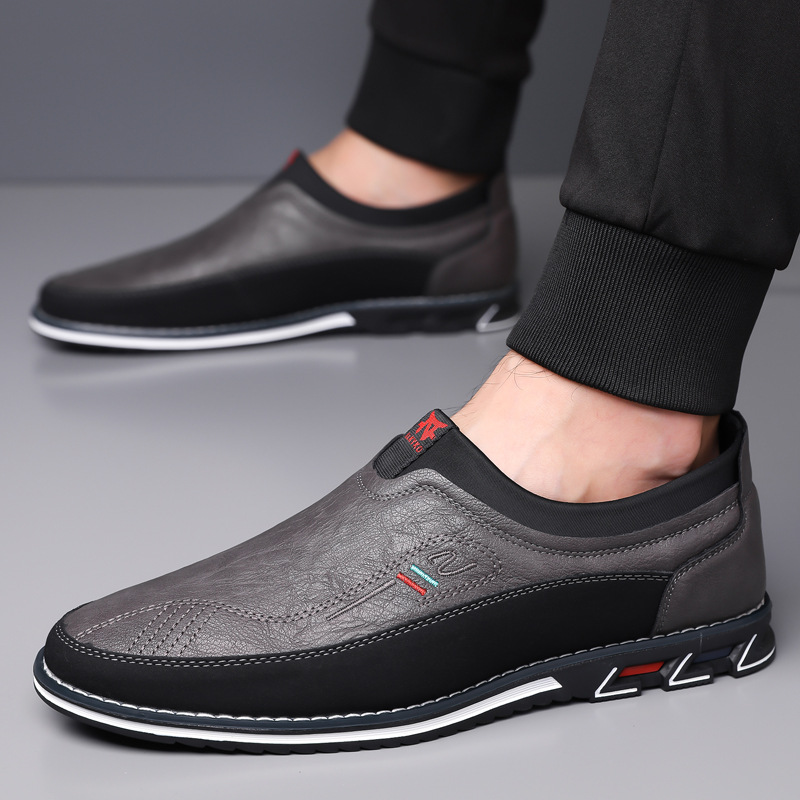 Men's Shoes Casual Foreign Trade Big Foot Shoes Business Fashion Comfortable foto 4