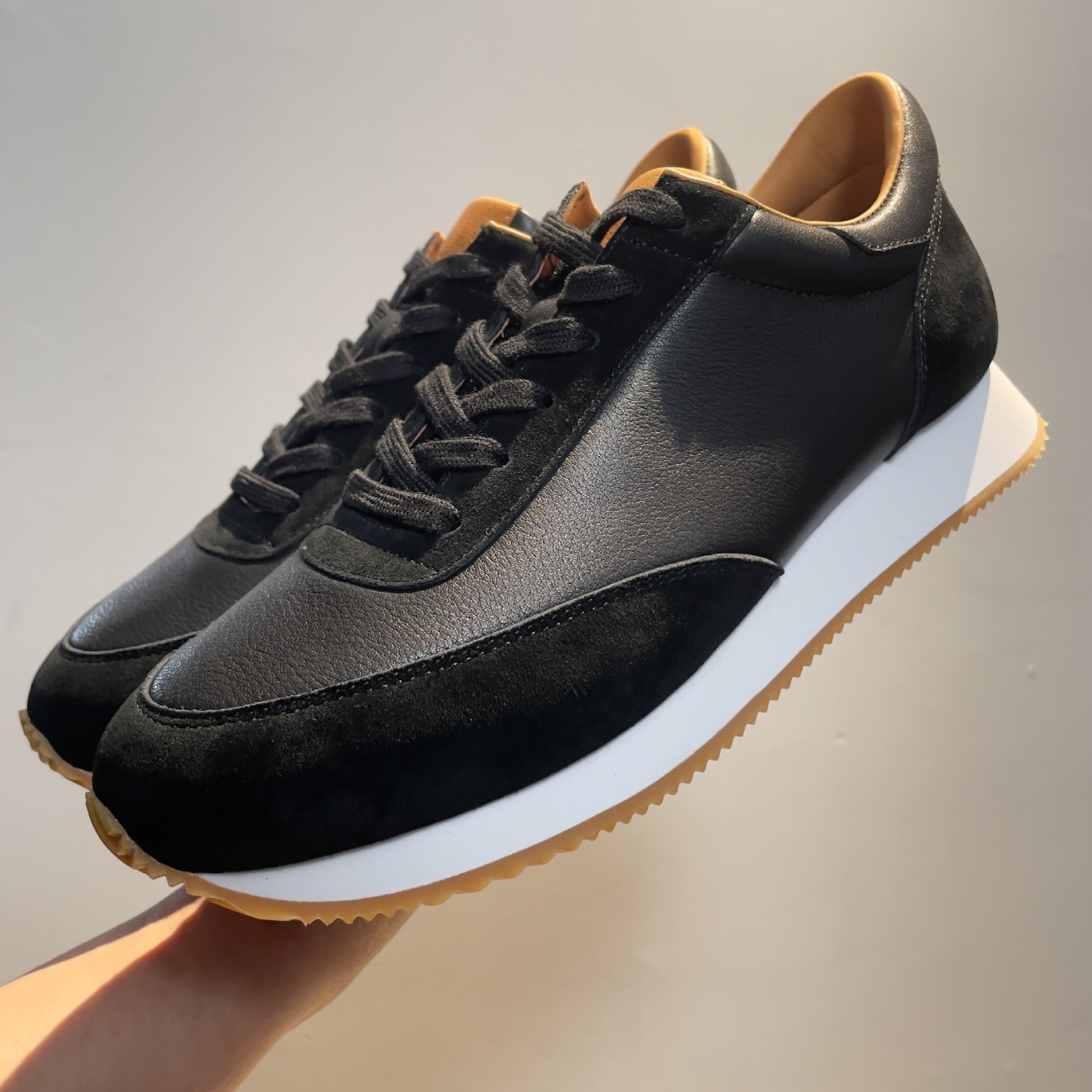 Autumn And Winter Genuine Leather Top Layer Handmade Shoes foto 3