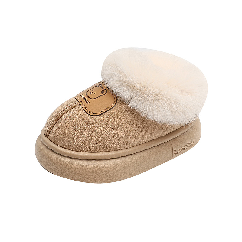 Bear Plush Cotton Shoes For Boys And Girls foto 2