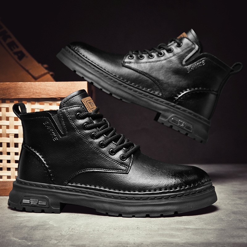 Martin Boots Thick-soled Mid-top Retro Easy Matching Casual foto 5