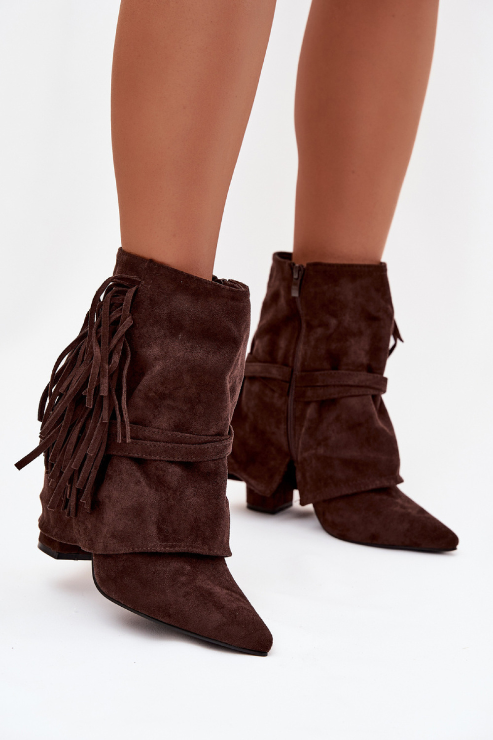 Laarsjes met hoge hak Step in style