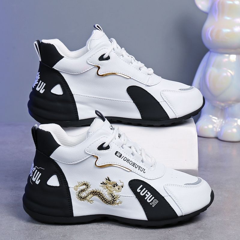 Thick Bottom Lightweight Fashion Breathable Outdoor Trendy Wear Comfortable Sneaker Men foto 5