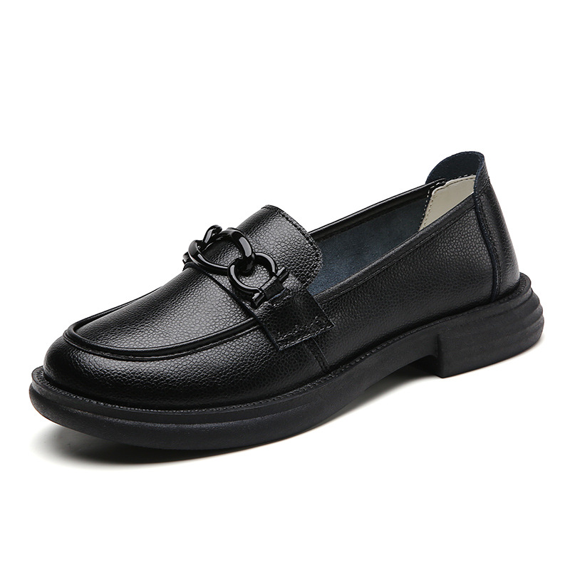 Loafer Shoes Womens Spring New Style Ladies British Style foto 5