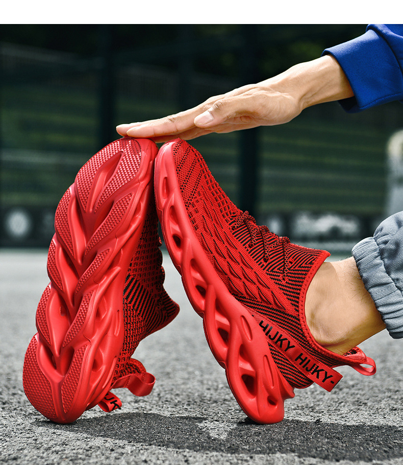 Sneaker Men's Fly-kit Mesh Twist Bottom Lightweight Men's Shoes Jinjiang Cold Sticky Shoes