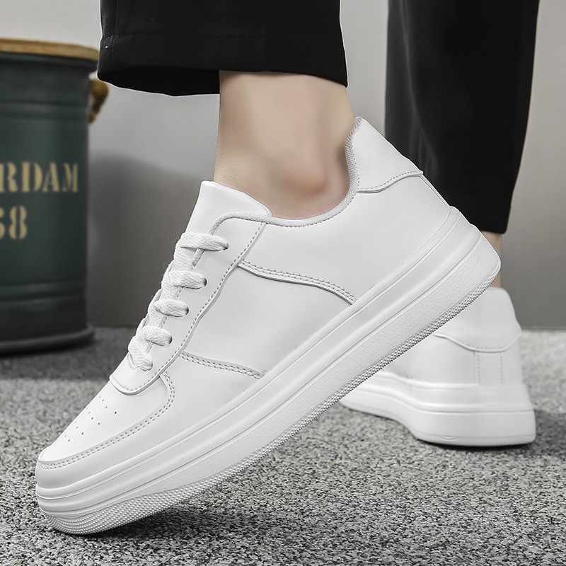 Plus Size Platform White Shoes Men's Shoes Spring And Summer foto 2