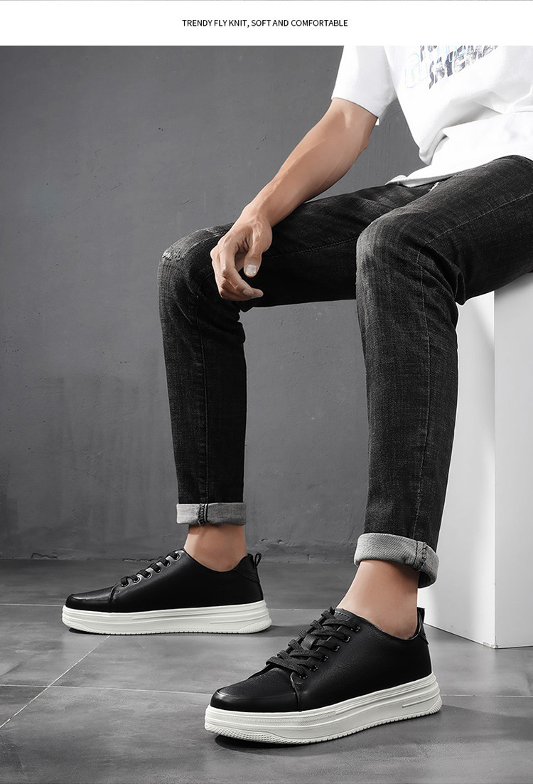 Invisible Height-increasing Shoes Breathable Platform Casual Sneaker foto 5