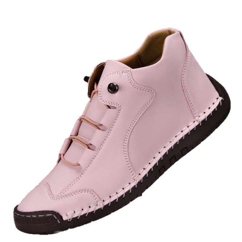 Womens Stylish Casual Stitched Flat Shoes foto 3